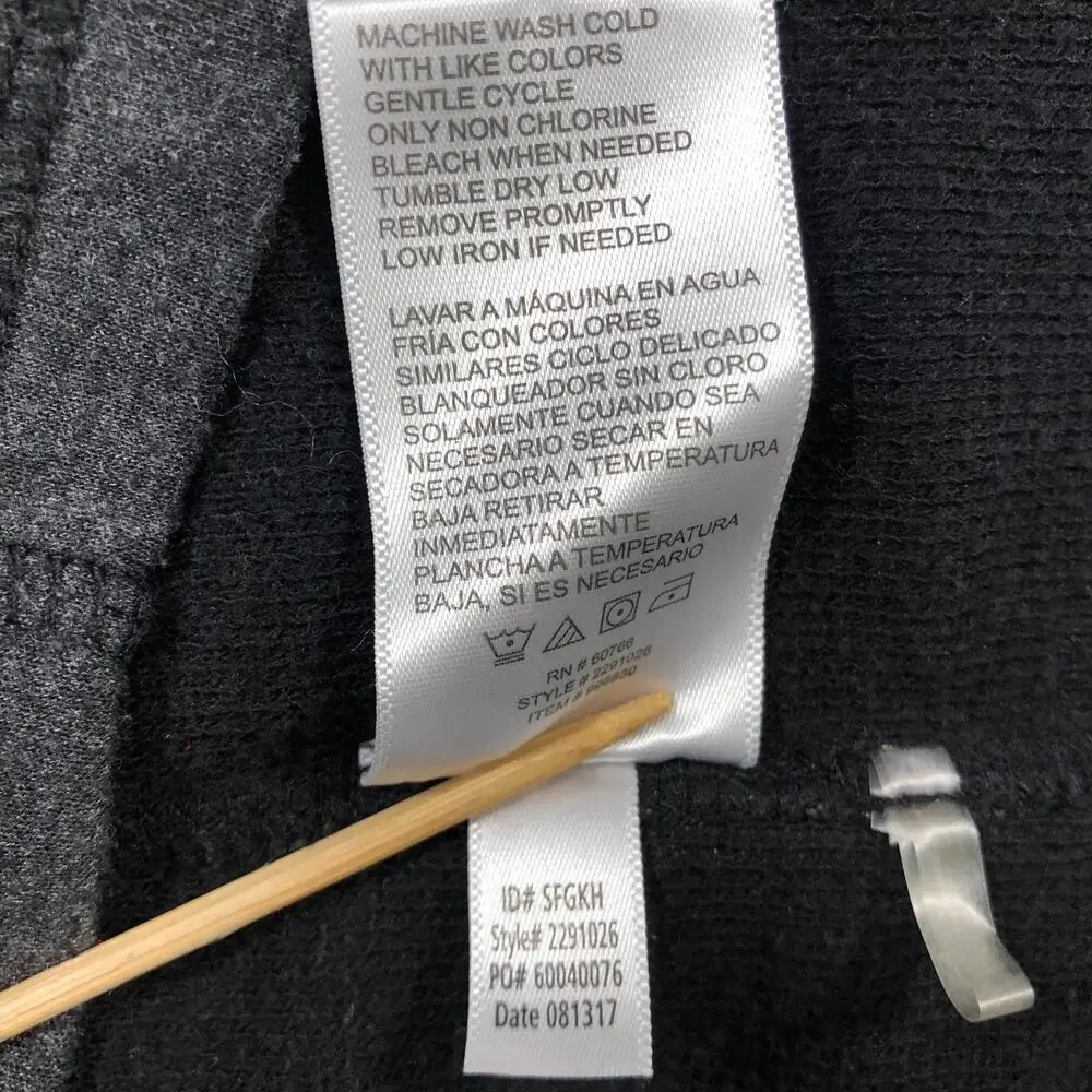 Tommy Bahama Raglan Sweatshirt Mens XL Gray Black Long Sleeve Lounge Casual